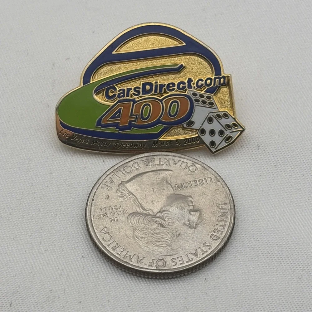 2000 NASCAR CarsDirect.com 400 Las Vegas Motor Speedway Lapel Hat Pin
